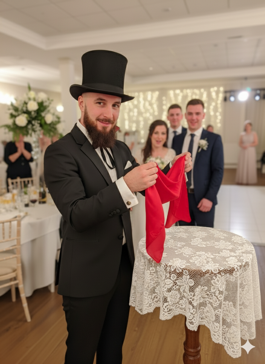 Magicien mariage Hauts-de-Seine - Close-up dîner